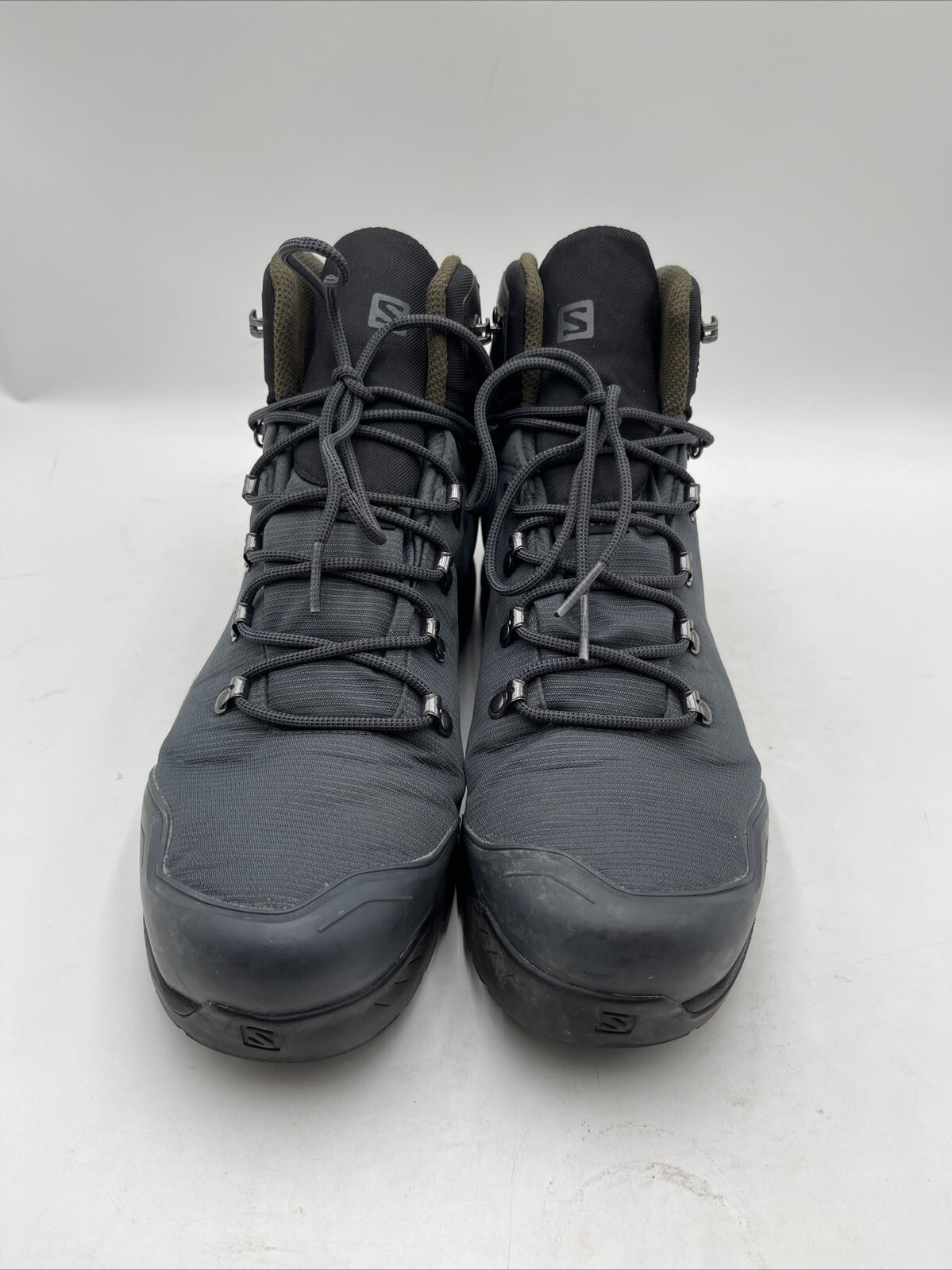 Stivali da trekking uomo Salomon Outback 500 GTX blu nero taglia 13