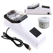 USB Electric Knife Sharpener Adjustable For Kitchen Knives Tool Scissor Sharpen