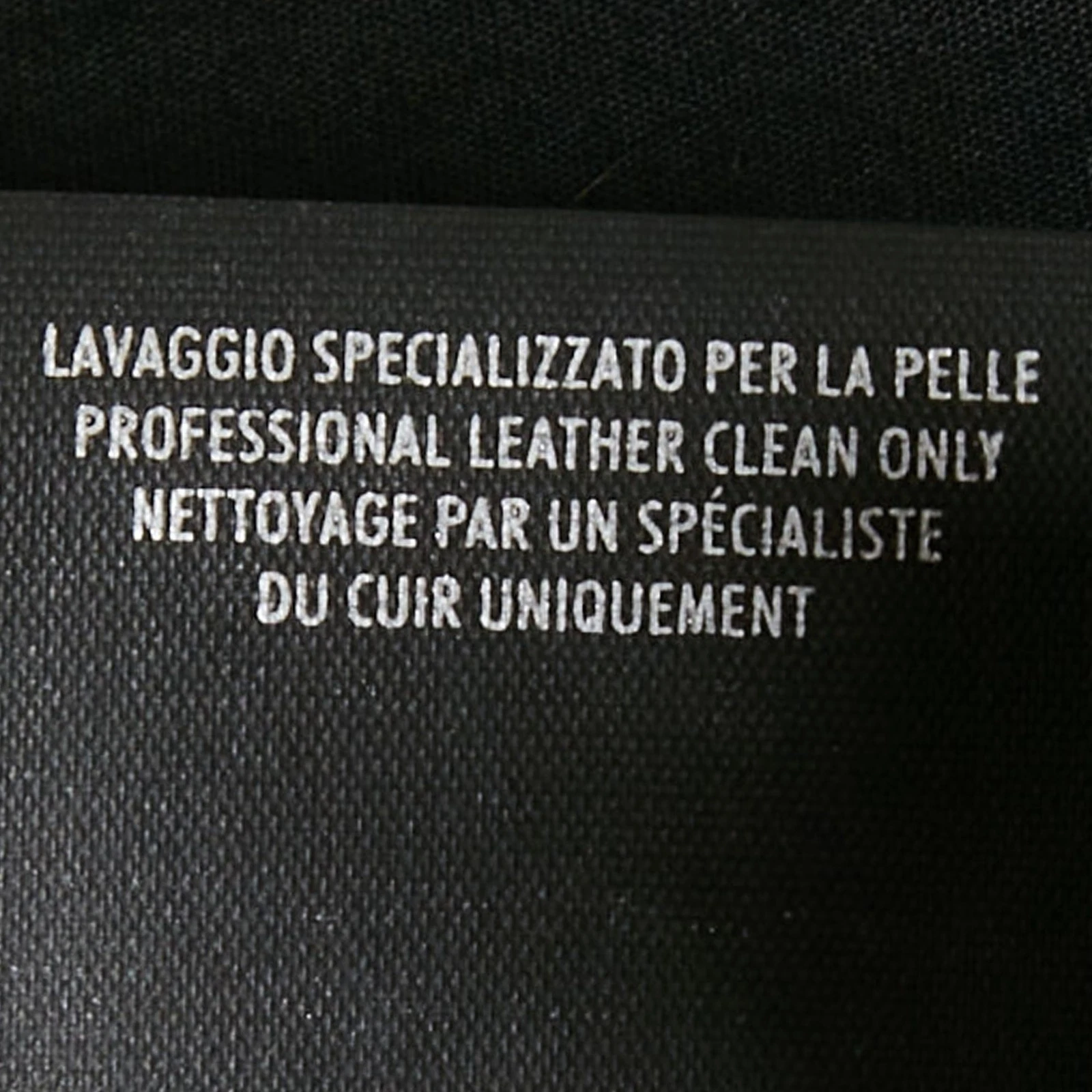 Gucci Giacca Bomber Pelle Shearling Nero XL