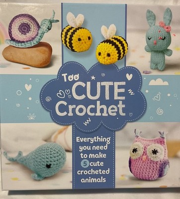 Liquidation Sale.    Too Cute Crochet Kit Make 5 Animals