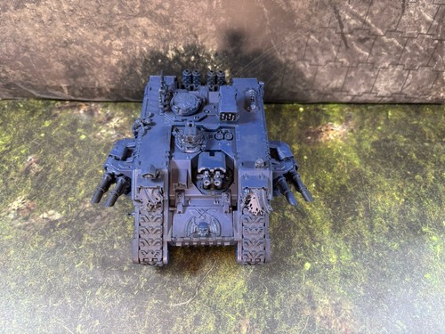 Chaos Space Marine Land Raider Warhammer 40K Night Lords grundiert (#534)