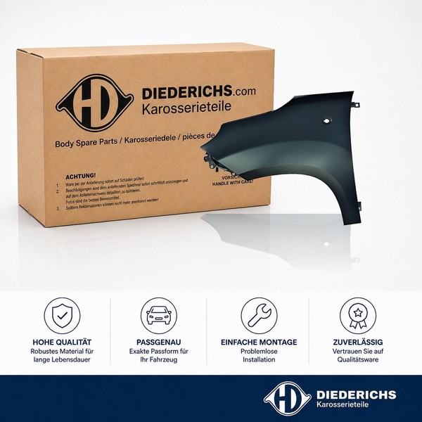 KotflÜGel Rechts Diederichs 3405606 Passend FÜR Fiat Fender SeitenflÜGel-image