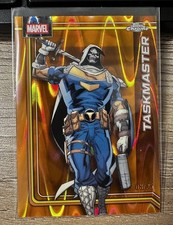 2026 Topps Chrome Marvel Taskmaster Orange Refractor #173 08/25 SP Rare