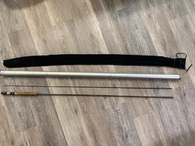 Vintage Lamiglas Graphite F866 8-1/2' #6 or #7 Line 2 Pc Fly Rod W/ Tube