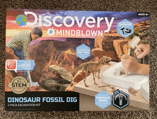 Discovery Mindblown Dinosaur Fossil Dig Kit T-Rex Velociraptor NIB New COL