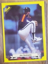 1987 Classic Update Yellow Green Back Jim Deshaies #137 Astros 
