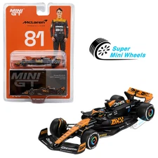 Mini GT 1:64 McLaren MCL60 #81 Oscar Piastri 2023 F1 2023 Japanese GP 3nd #768