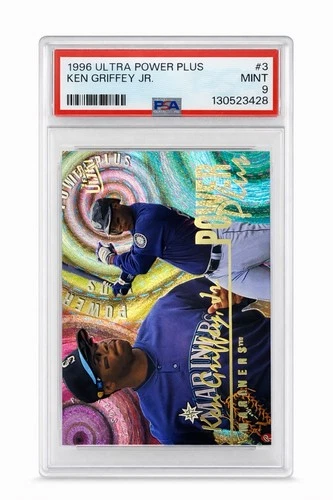 Ken Griffey Jr. PSA 9 Mint 1996 Fleer Ultra Power Plus #3