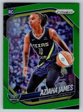 2025 Panini Prizm WNBA #83 Aziaha James Green Prizms RC