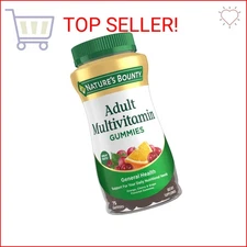 Nature's Bounty Adult Multivitamin Gummies, Vitamin Supplement, Daily Nutritiona