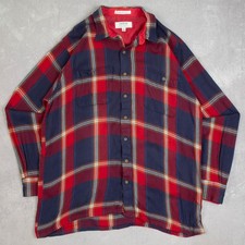 Vintage Wool Style Checked Shirt XX-Large Men...