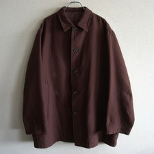 Y's Yohji Yamamoto Silk Wool Overcoat from Japan