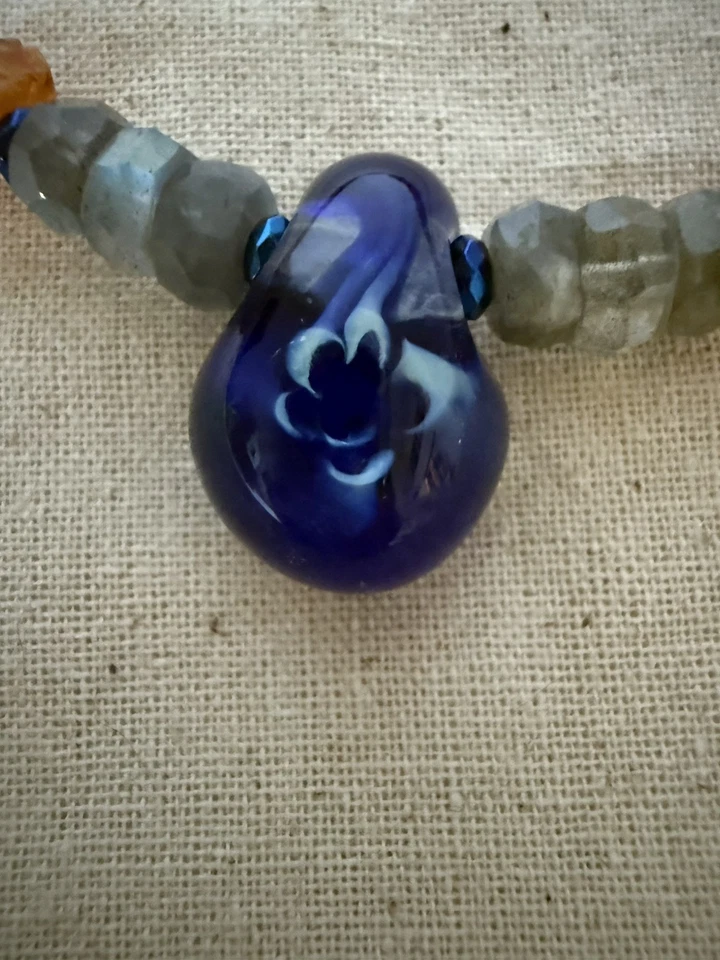 Giorgio Tsoukalos Itty Bitty Talisman Necklace Ancient Aliens OOAK HTF Rare - Image 4 of 4