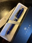 Cross Bailey Light Fountain Pen Blue and Chrome XF Nib Gift Box — photo 1