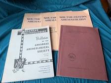 Southeastern & Arkansas Archaeology Bundle 1985-1993 + Texas CRM Report