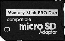 PSP Memory Stick Adapter, Micro SD/SDHC/SDXC to Memory Stick PRO Duo to Magicgat