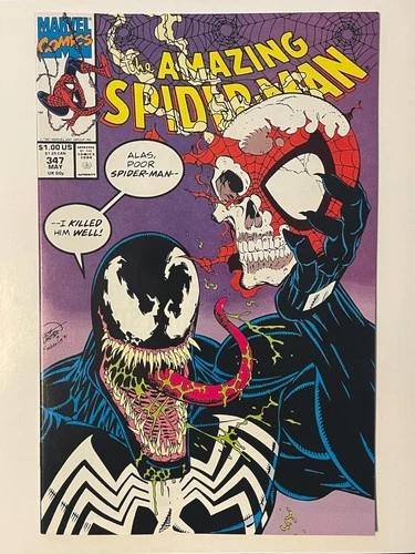 Amazing Spider-Man #347 (1991) Iconic Erik Larsen Cover NM