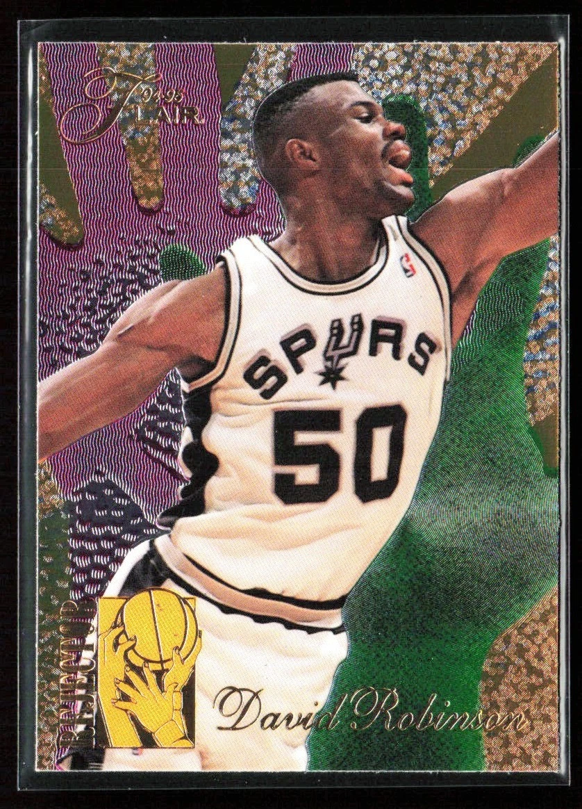 David Robinson trading card