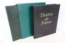 LOT 2 ALBUMS YVERT ET TELLIER POUR RANGER TIMBRES DE FRANCE ENTRE 1971 ET 2006