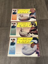 The Dennis Schroeder “How To Carve A Wood Duck” Lot Of Three