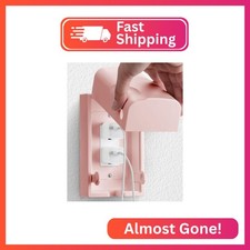 Bates - Baby Safety Outlet Cover Box, Pink, Outlet Covers Baby Proofing, Plug Co