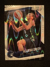 2025 Panini Prizm WNBA  Alanna Smith #101 White Seismic Prizm