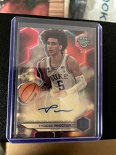 Tyrese Proctor 2024 bowmans best university 1/1 Auto 🔥🔥