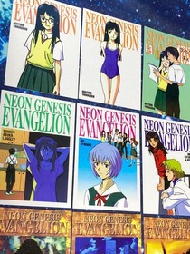 Evangelion Carddas Masters Sega Saturn Limited Card Set of 9