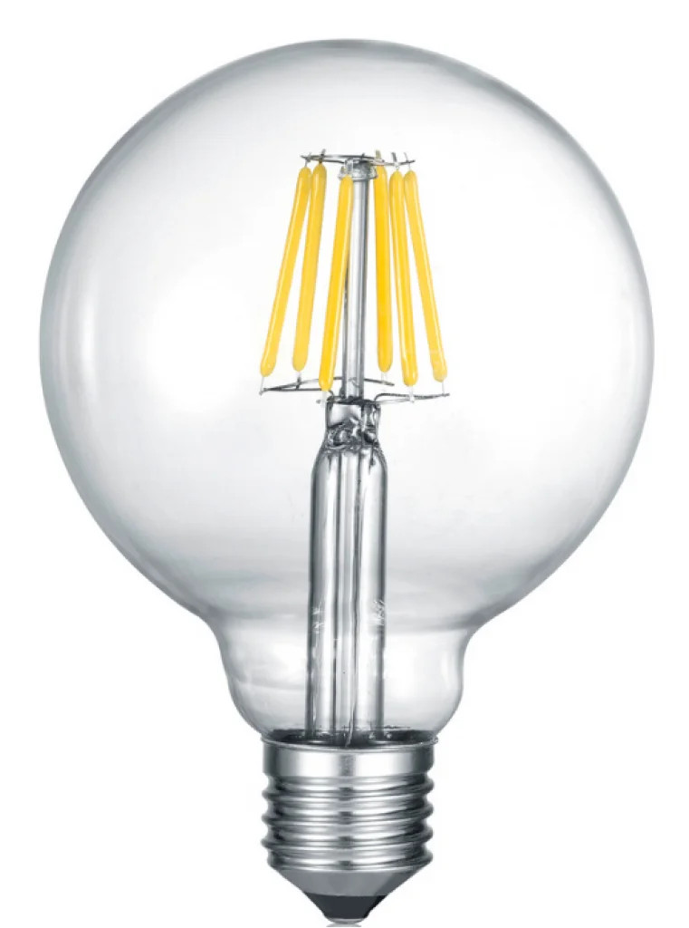 Clear 7w Filament LED Globe G95 Non Dimmable 2700K E27 806lm