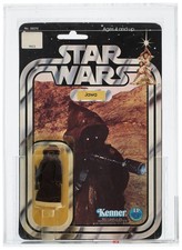 1978 Kenner Star Wars Jawa Carded Action Figure 12 Back-B - AFA NM 85