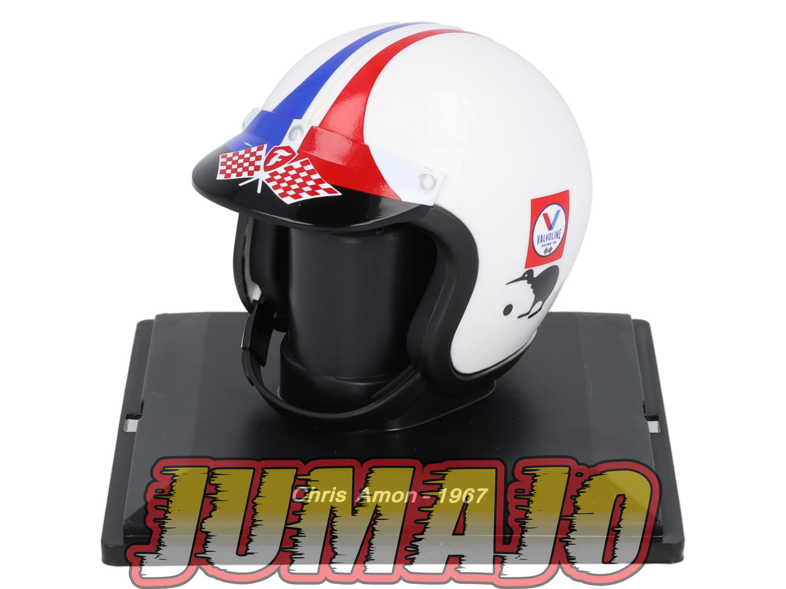 Casque F1 Chris Amon 1967 souvenir historique Scuderia Ferrari