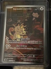 Pokémon TCG Destined Rivals Team Rockets Meowth Card 203/182