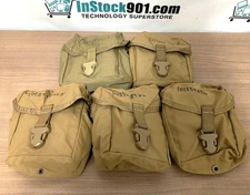 Lot of 5 Invisio X50 Kit with digital in-ear X5 headset puches manuals - AS IS !