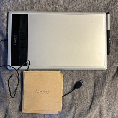 Wacom Bamboo CTH-470 Capture Pen and Touch Tablet Paint & Draw - Tested Working