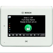 Bosch B942W Touchscreen Intrusion LCD Keypad, White, Brand New Unused