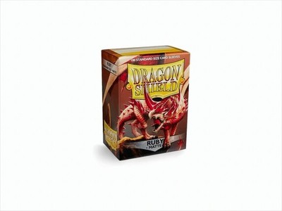 GW76b5 Dragon Shield Sleeves Matte Ruby (100ct) Neu & OVP