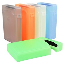 5 Pcs Hard Disk Protection Box Travel Drive Carrying Case Organizer