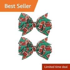 YanJie Football Hair Bows, SDYHHDJFJ-LDGLQ2GZ