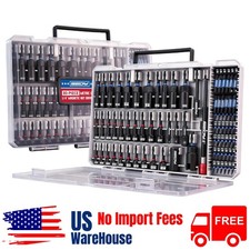 80-Piece Premium Magnetic Impact Nut Driver Set Metric  SAE with Socket Adapter