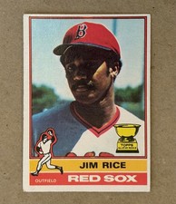 1976 Topps - Jim Rice - #340 - Boston Red Sox - VG-Ex