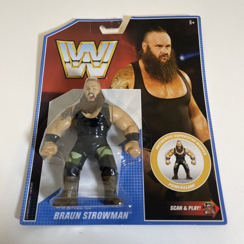 WWE Mattel Retro Series 8 Braun Strowman MOC Brand...