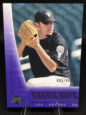 2003 Upper Deck Authentics -  Oscar Villarreal #128   885/999 