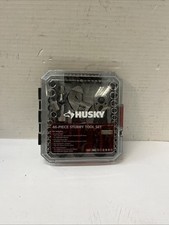 Husky 14 And 38 Stubby Ratchet And Socket Set 46-piece H46pcsts