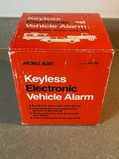 New In Box Vintage Mobile Alert 49-781 Keyless Electronic Vehicle Alarm