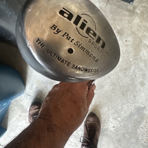 Pat Simmons Alien Sport The Ultimate Sand Wedge SW Steel Shaft RH