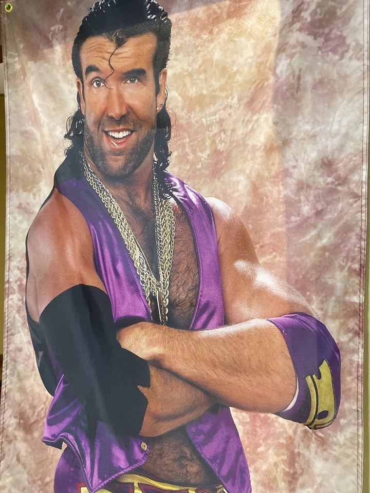 WWF Razor Ramon WCW Scott Hall 5 pies bandera nWo the Outsiders bandera de lucha libre Foto 2 de 3
