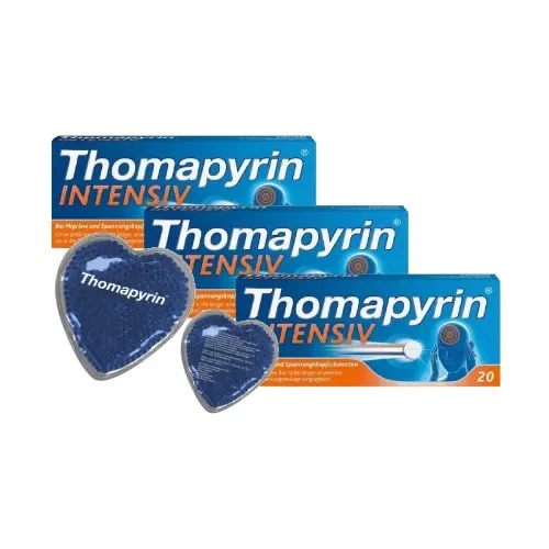 A. NATTERMANN & CIE GMBH Thomapyrin Intensiv Tabletten + Thomapyrin Kühlherzen 3 St