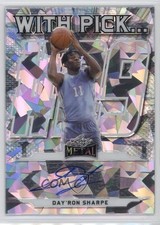 2021 Leaf Metal With Pick…Auto Silver Crystals Day'Ron Sharpe #WP-DS1 Auto 1cx3