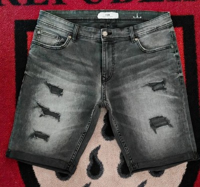 FSBN Usedlook Shorts Jeans Short kurze Hose Bermuda Slim L 33 - 34 ***99% NEU