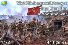 1/72 Viet Minh assault troops - Dien Bien Phu